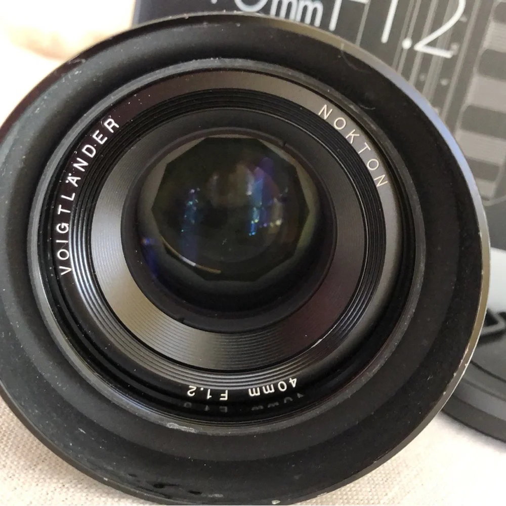Voigtlander Nokton 40mm f1.2 Aspherical Lens